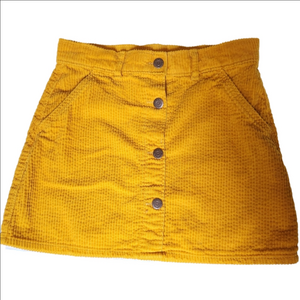 3/$10 - Old Navy Girls' Button-Front Corduroy Skirt